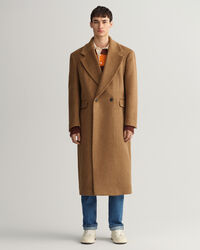 Sobretudo em lã oversized