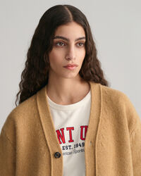 Casaco de malha em lã suave