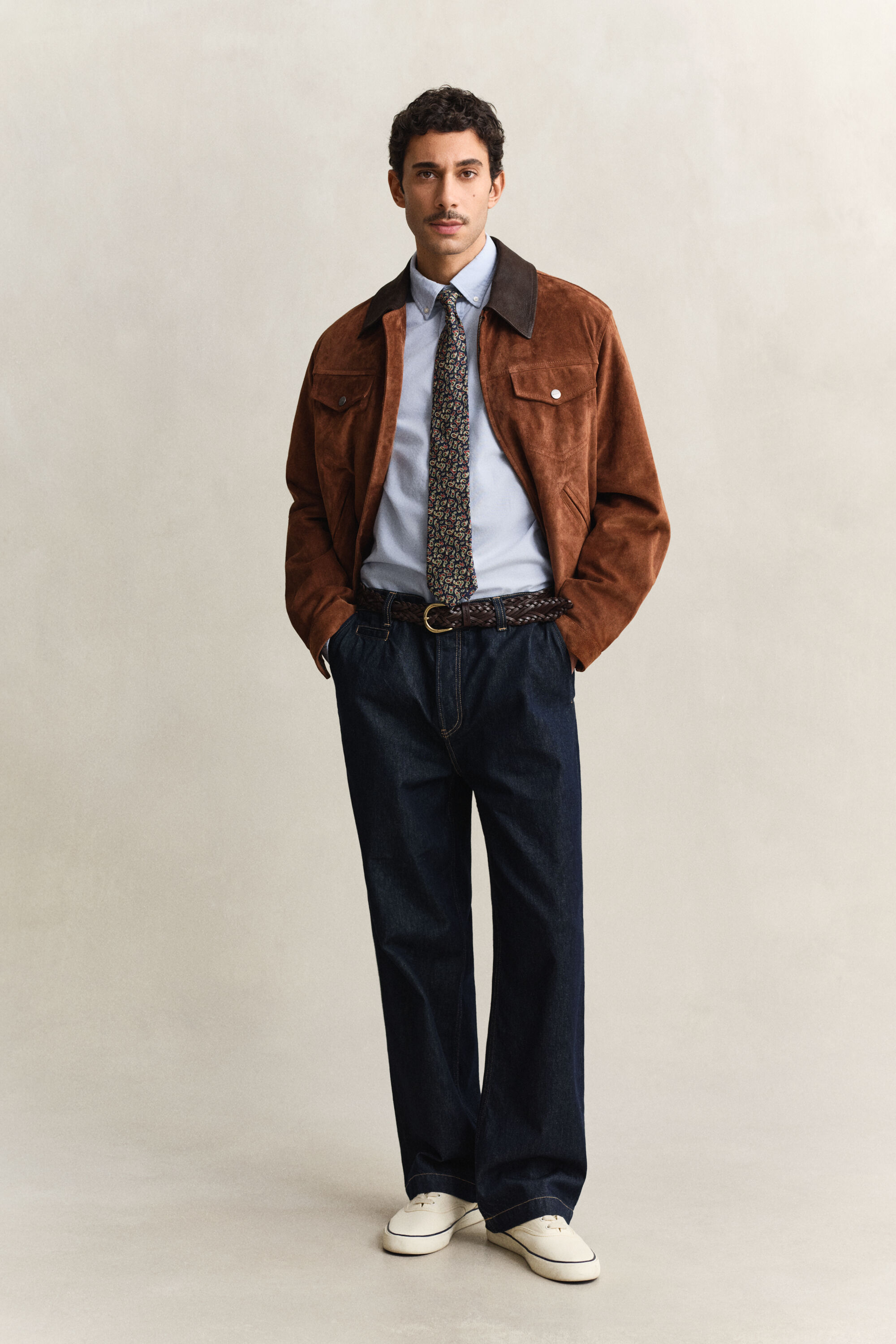 Camisa Oxford clássica slim fit