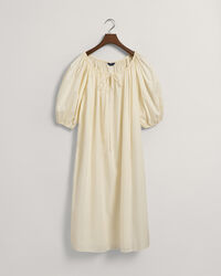 Vestido com franzidos