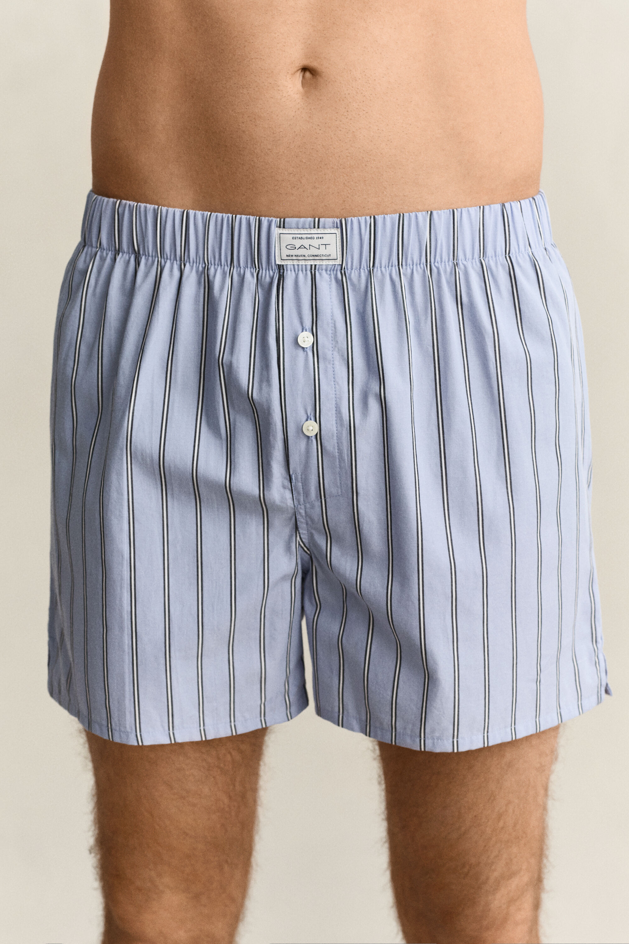 Pack de dois boxers às riscas