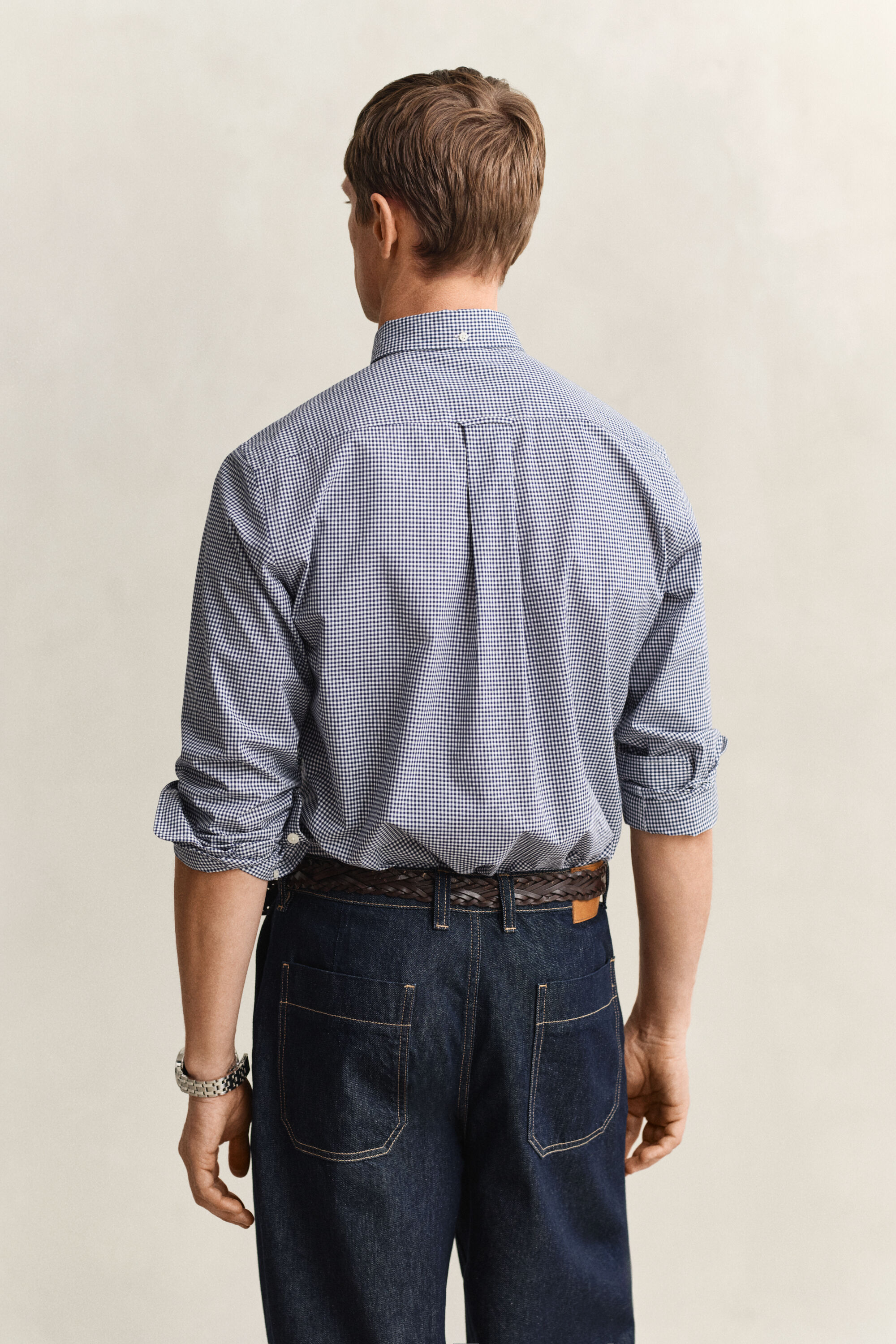 Camisa em popelina Gingham Classic