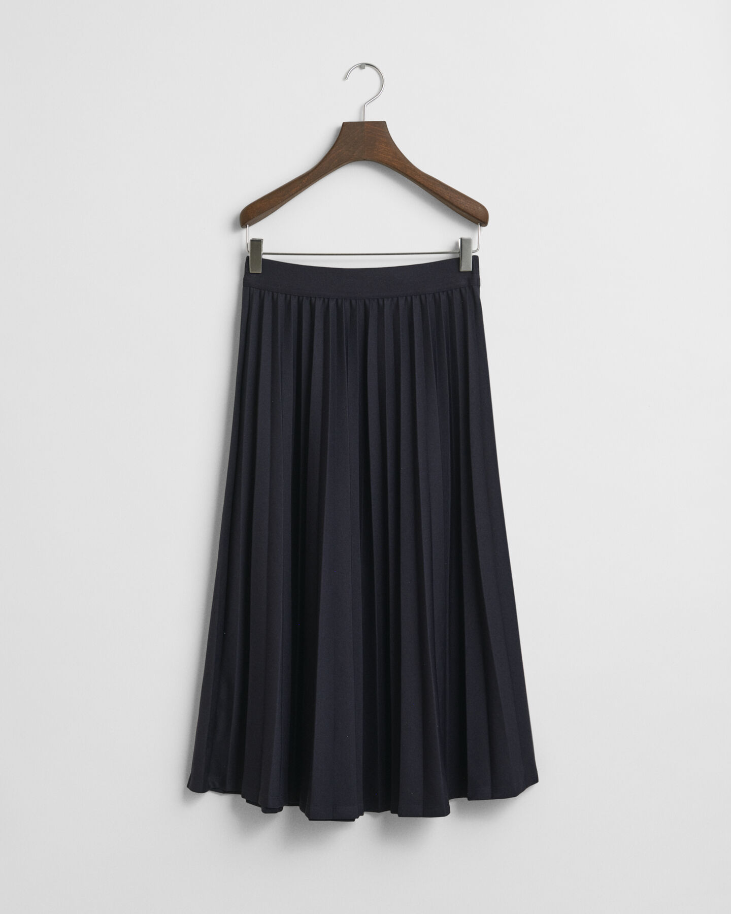 Saia plissada em jersey