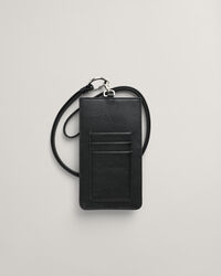 Bolsa para telemóvel em pele