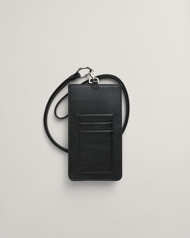 Bolsa para telemóvel em pele