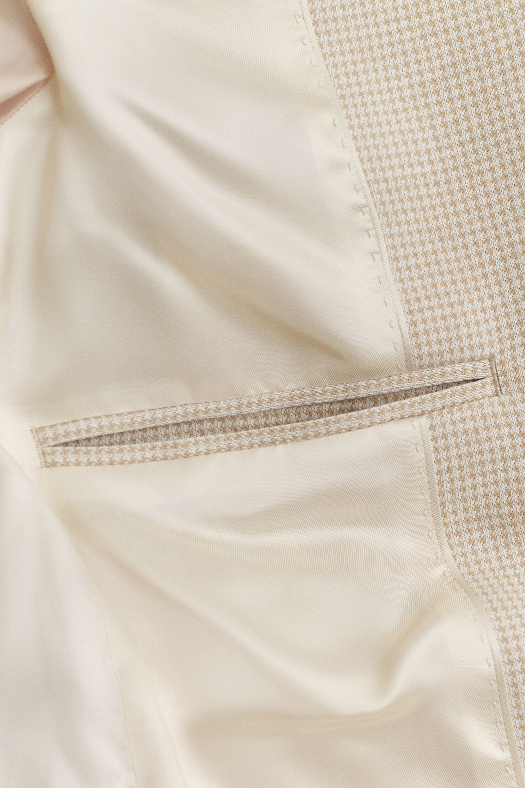 Blazer em algodão piqué