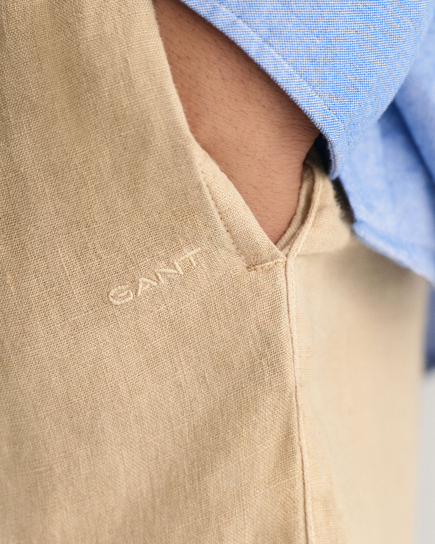 Cal&ccedil;&otilde;es de linho Teens