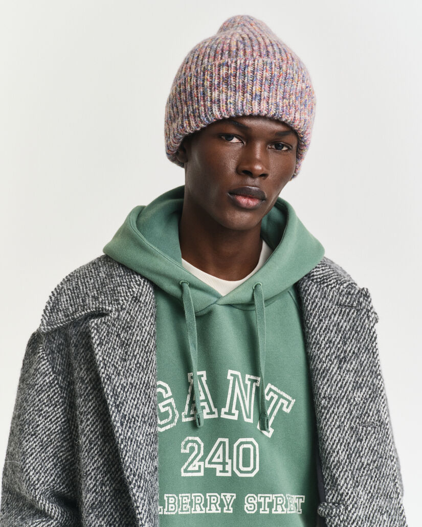 Gorro canelado multicolor