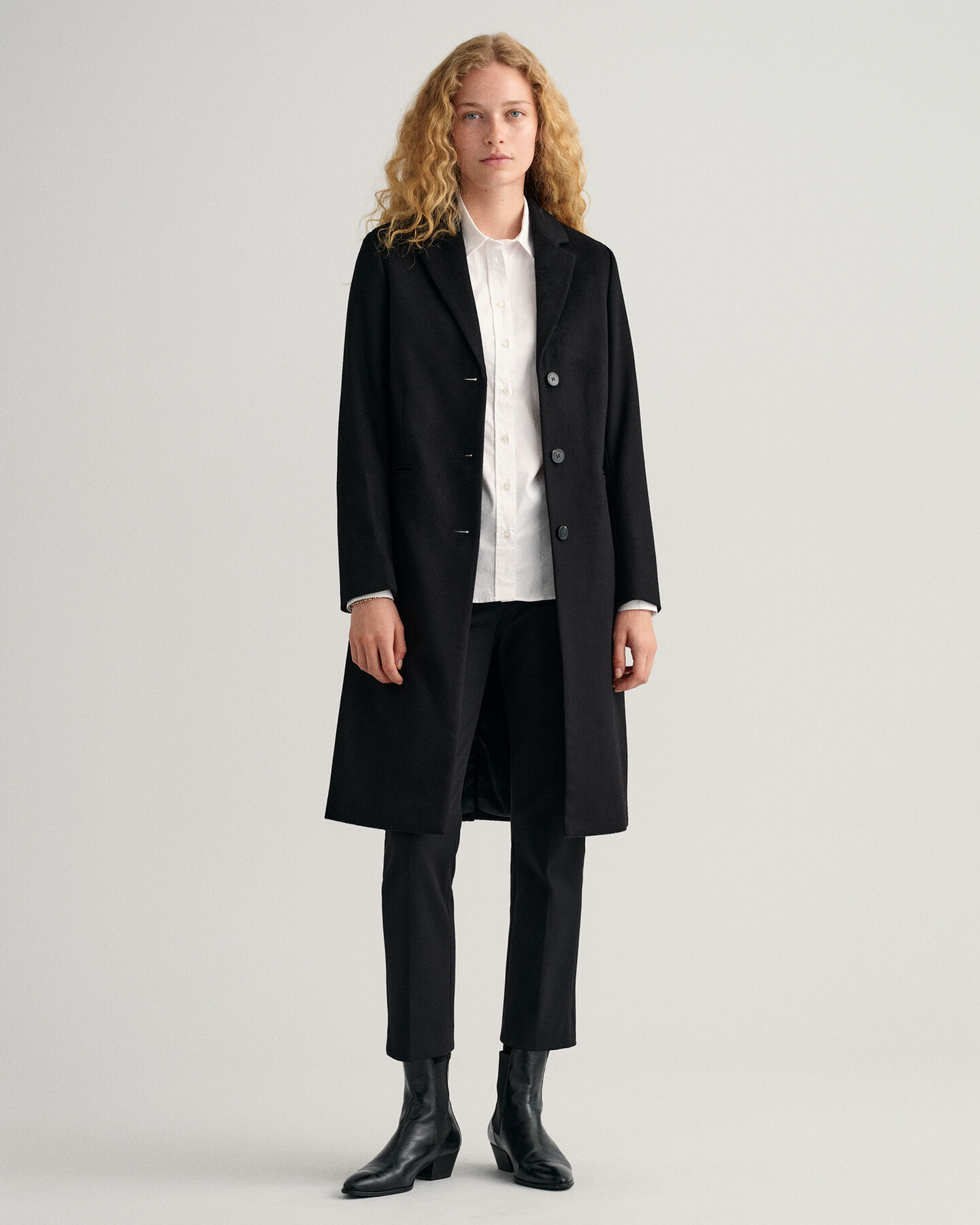 Camisa Oxford com elastano