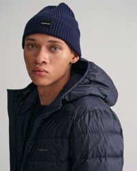 Blusão de penas com capuz leve