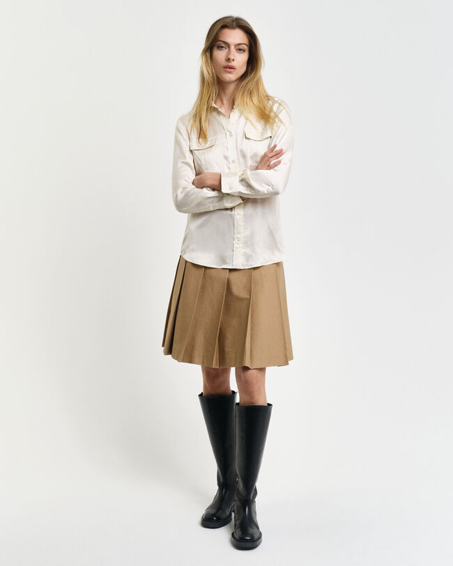 Camisa com bolsos regular fit