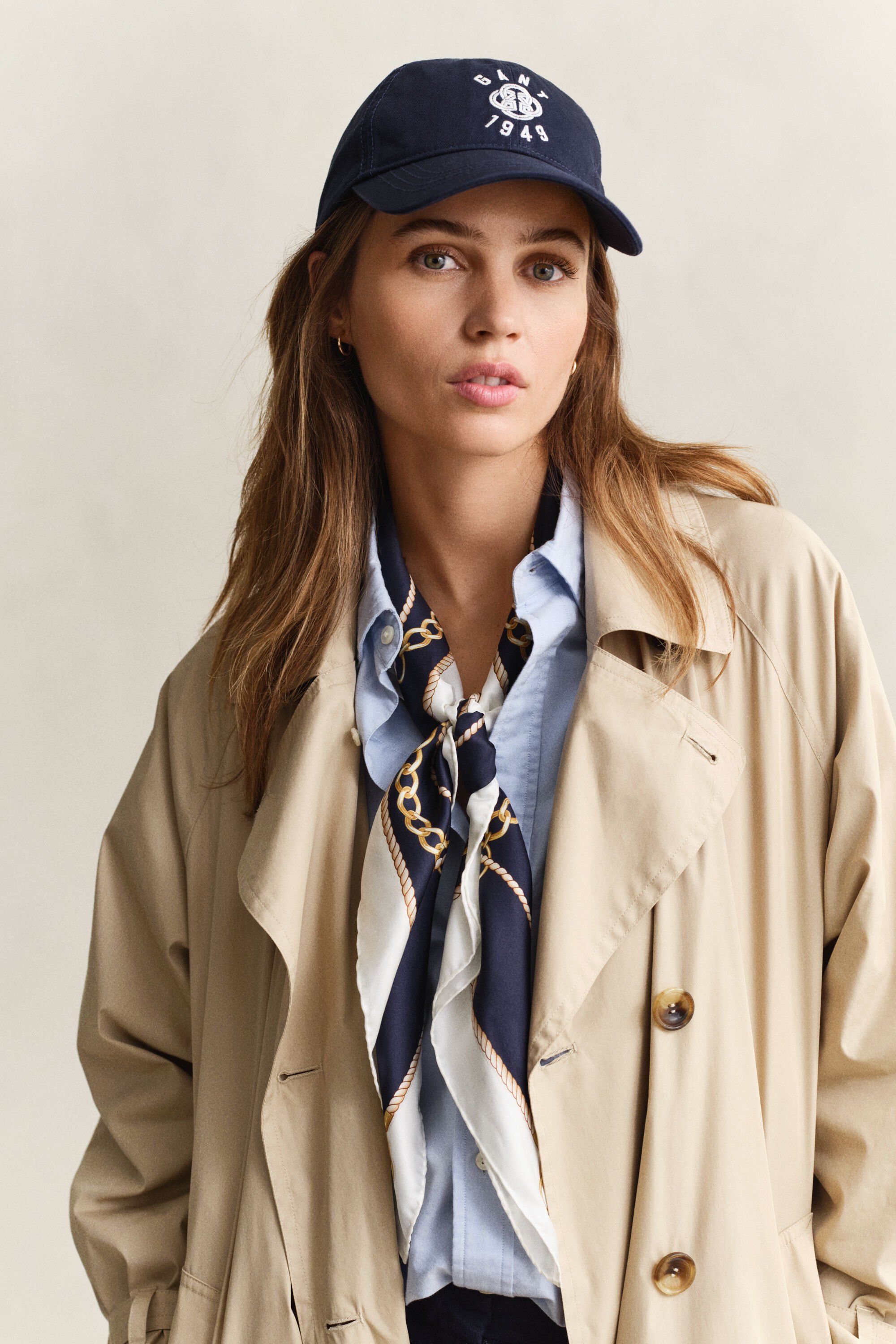 Lenço em seda Chain