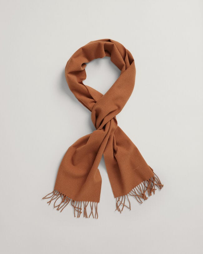 Cachecol liso em lã