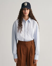 Camisa em popelina Compact oversized