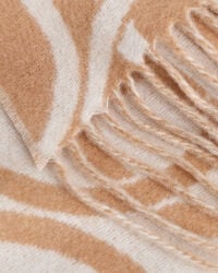 Poncho em lã G Patterned