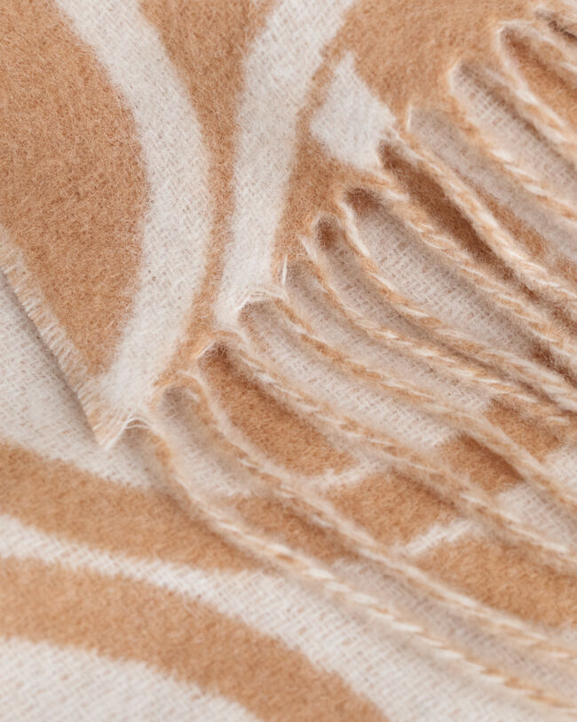 Poncho em lã G Patterned