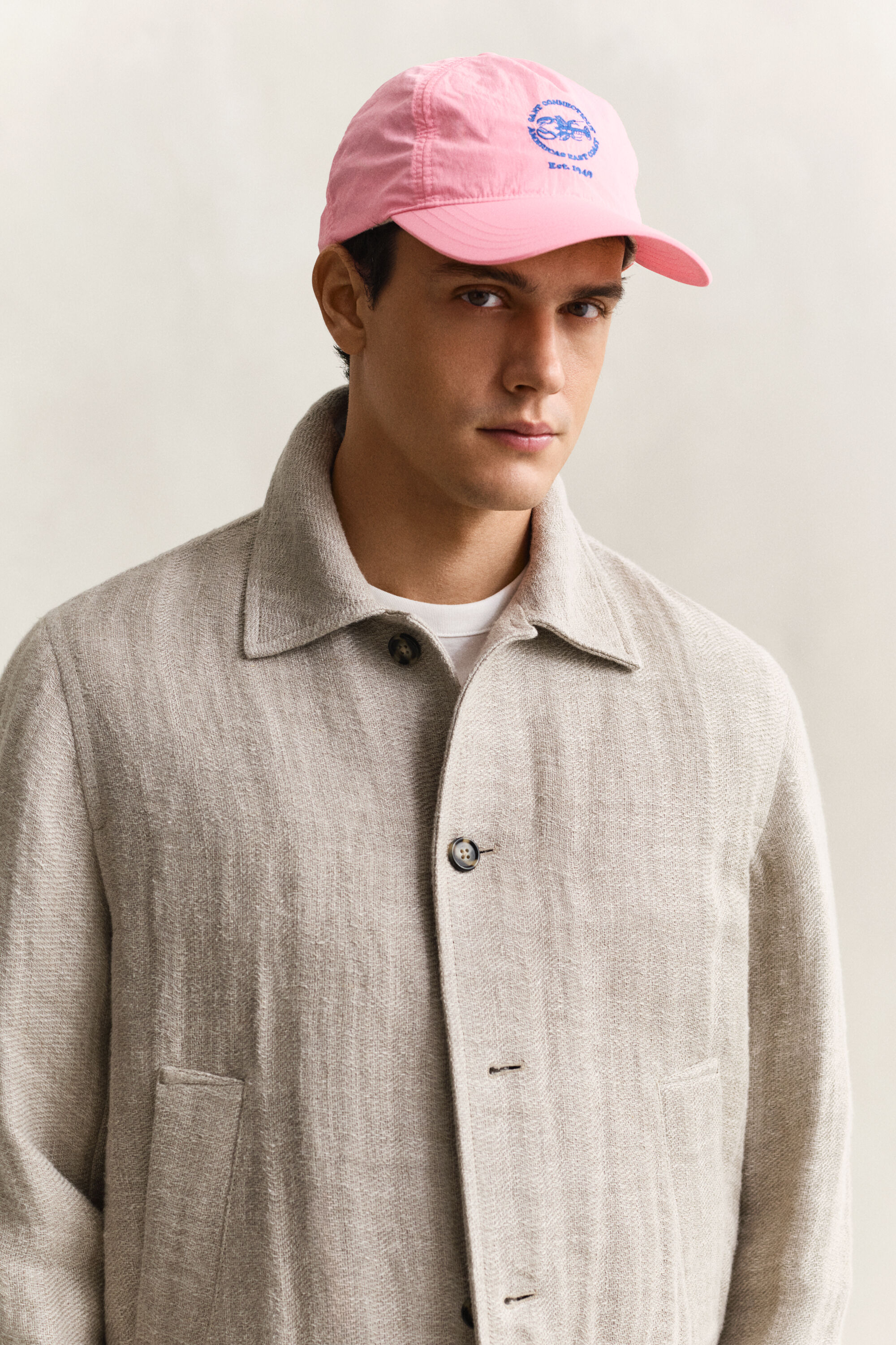 Boné com efeito enrugado Washed