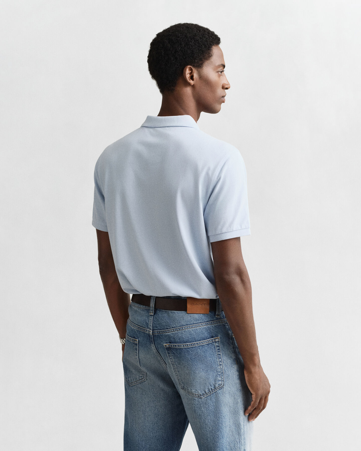 Polo em algodão piqué Shield regular fit