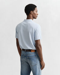 Polo em algodão piqué Shield regular fit