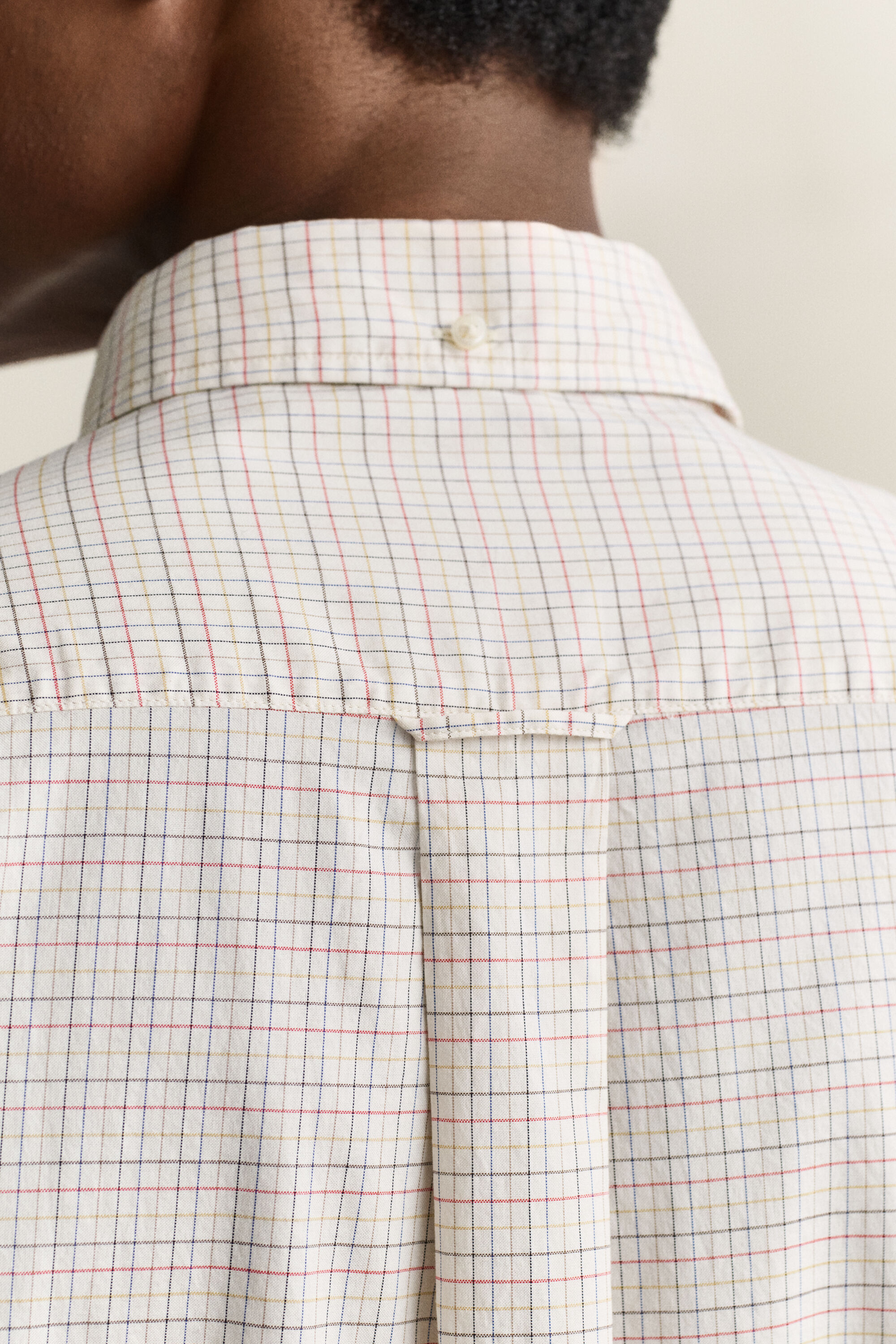 Camisa Oxford com padrão de xadrez Gant x Yale