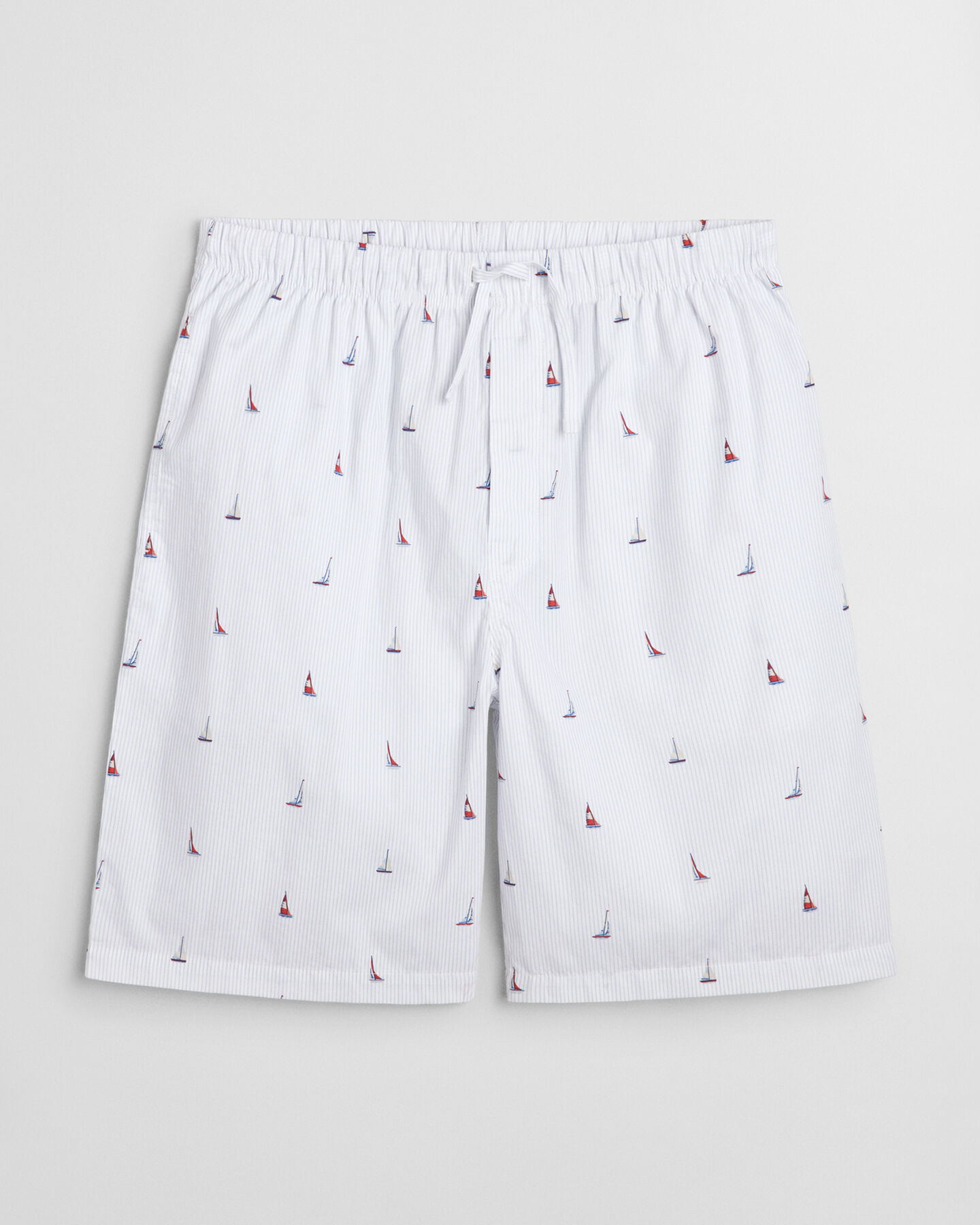 Calções de pijama com estampado de barcos