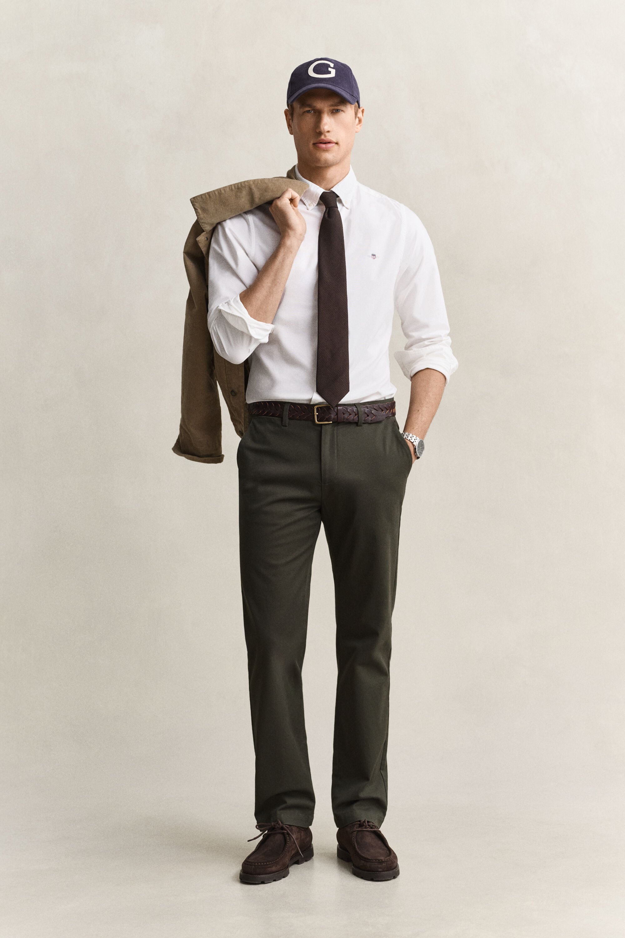 Calças chino elegantes regular fit