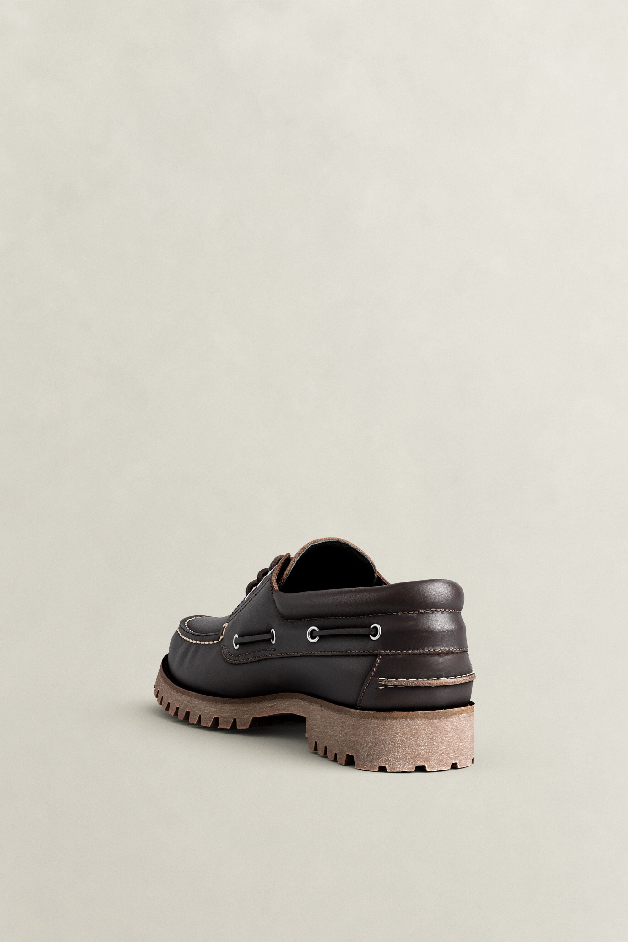 Sapatos de vela em pele Tratton
