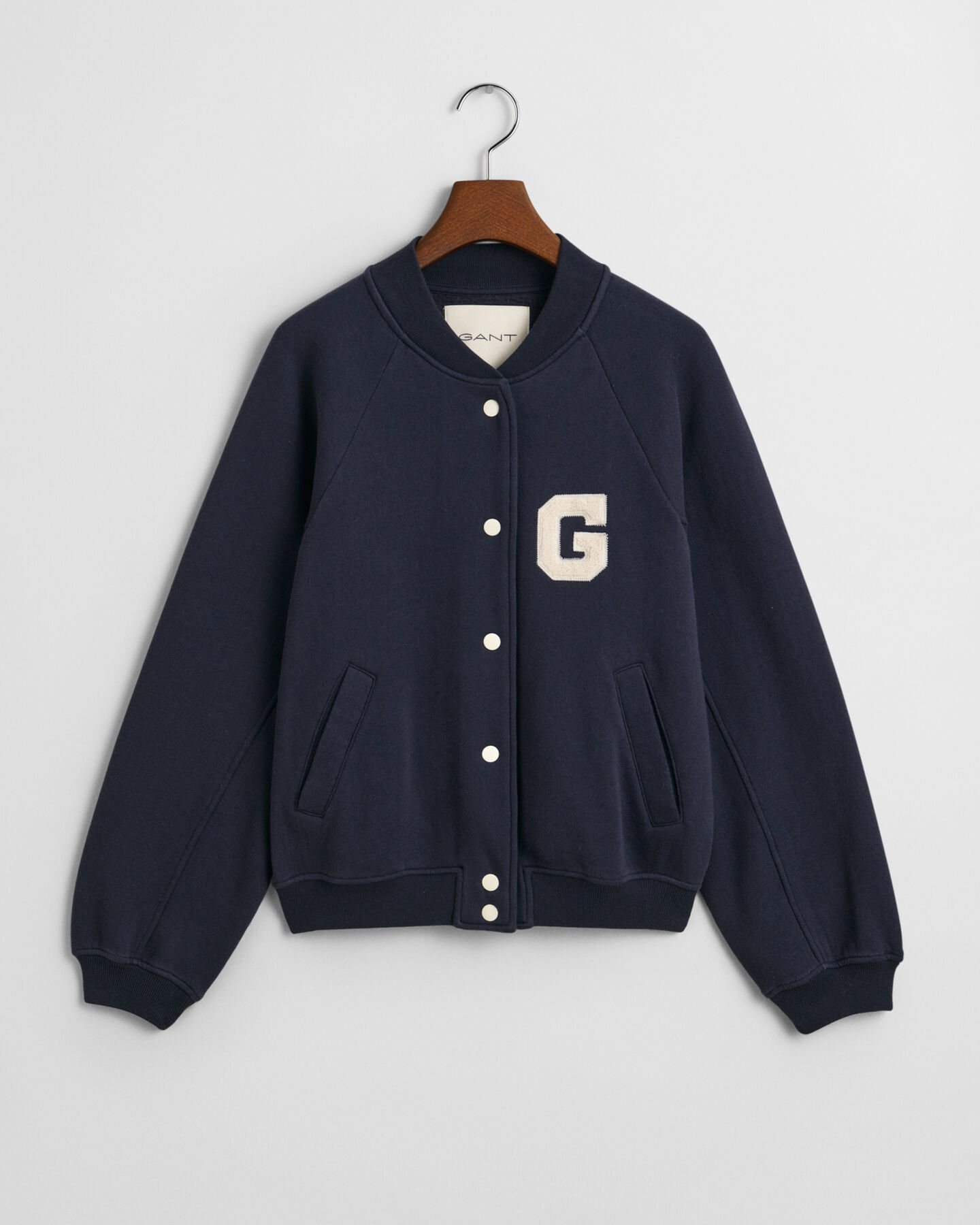 GANT Varsity Jacket em jersey com emblema G