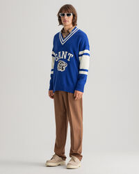 Camisola com decote em V Tiger