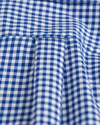 Camisa em popelina gingham Classic regular fit