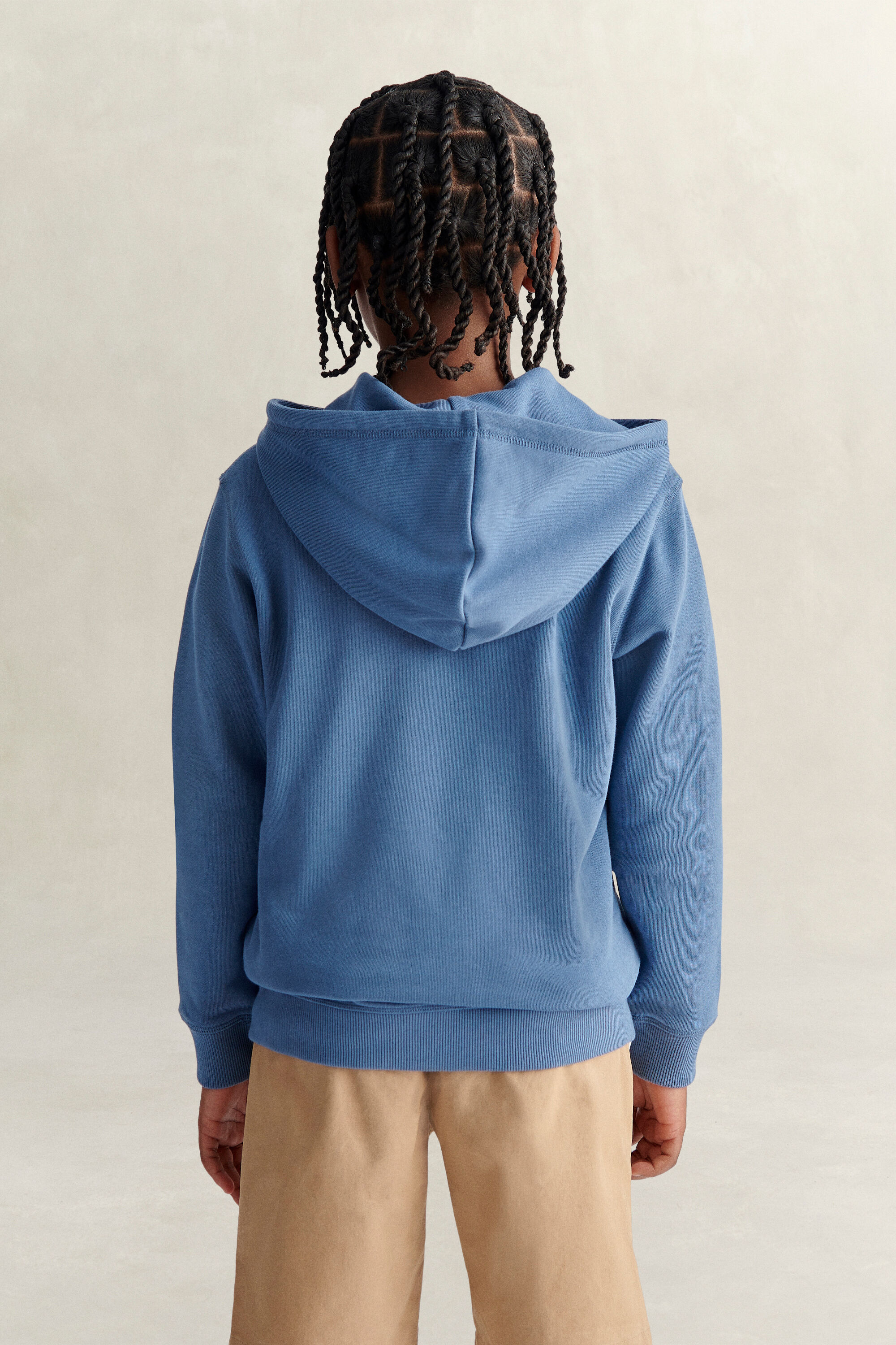 Sweatshirt com capuz e fecho de correr Shield Teens