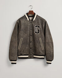 GANT Varsity Jacket em pele