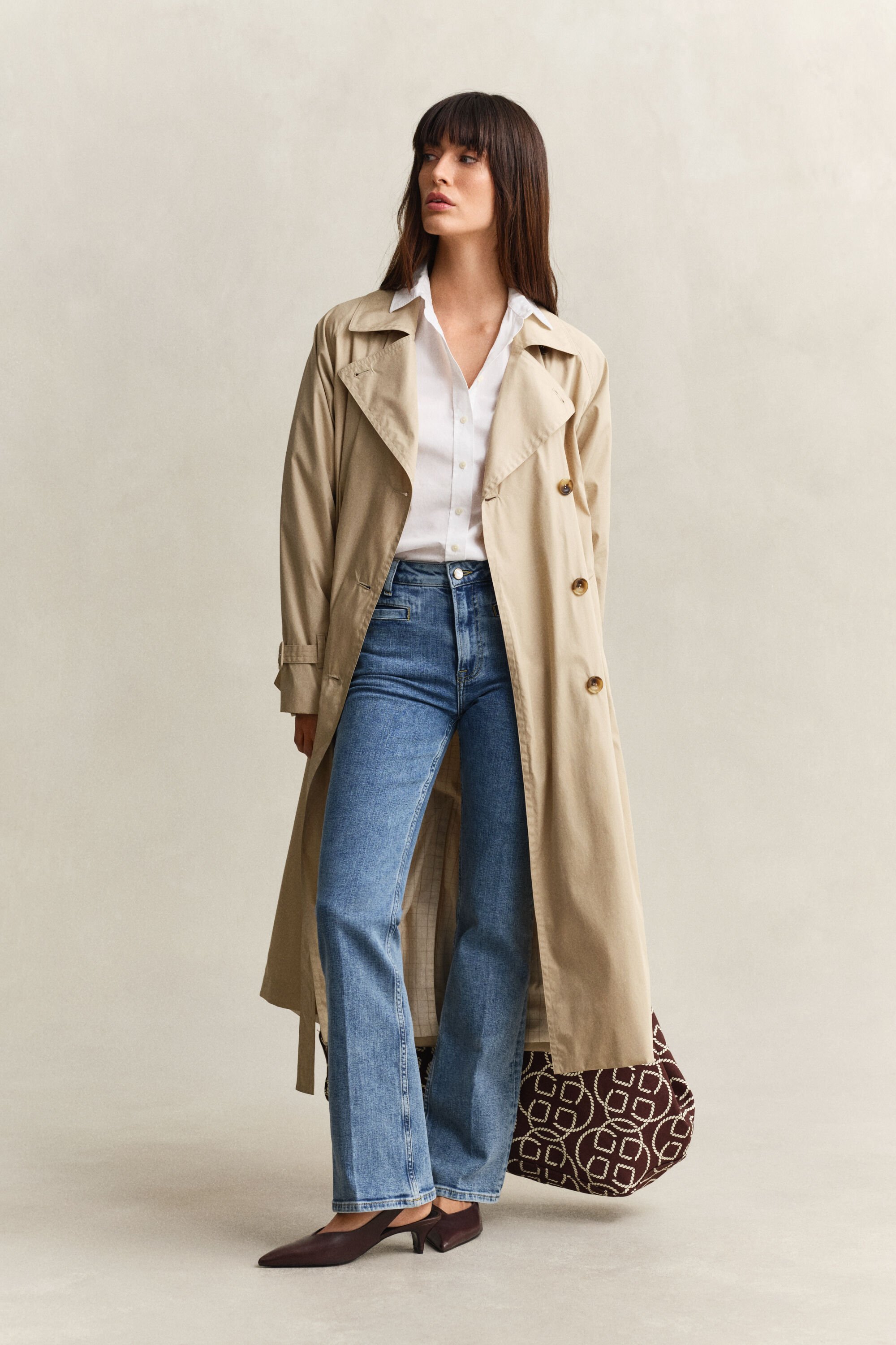 Camisa em popelina Classic regular fit