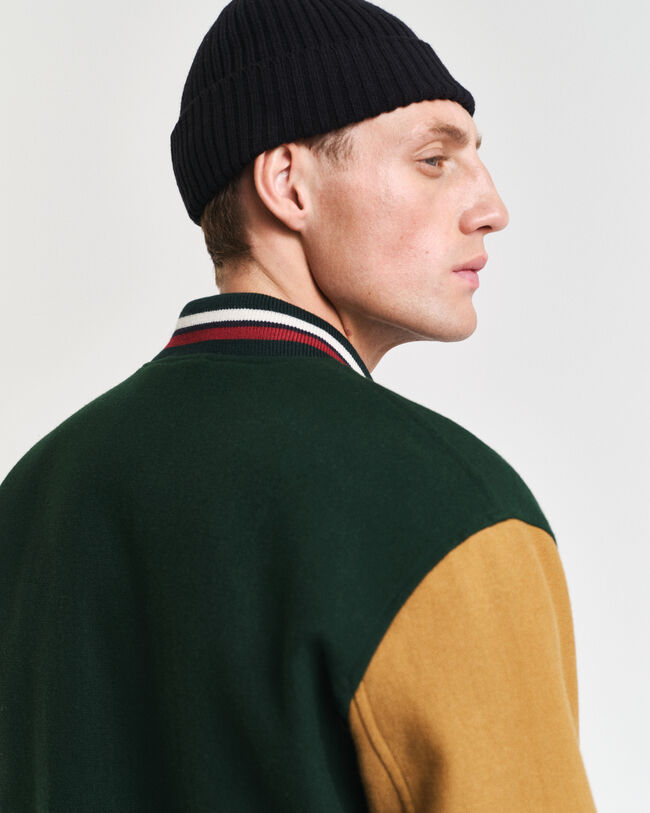 GANT Varsity Jacket em mistura de lã