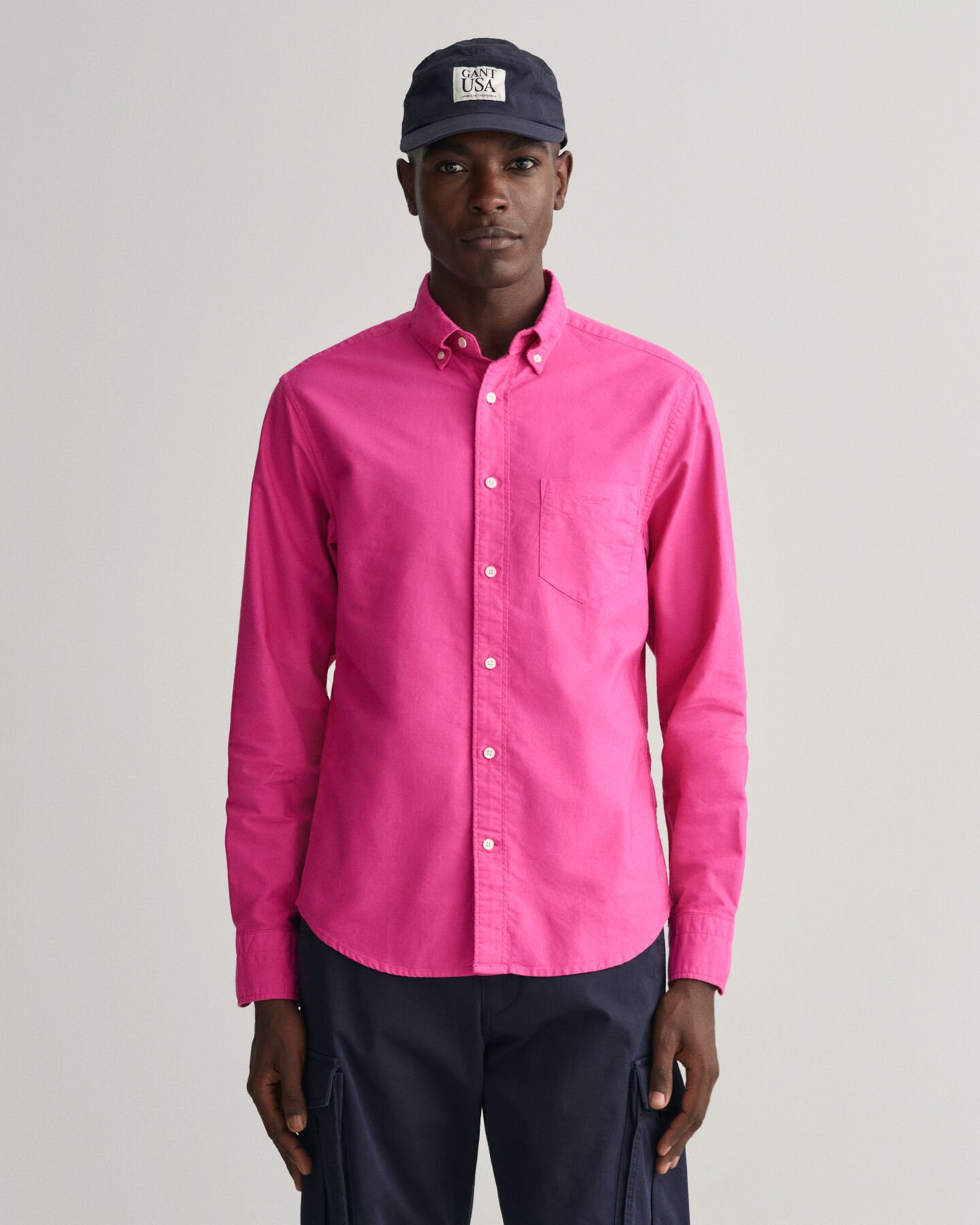 Camisa Oxford Sunfaded regular fit