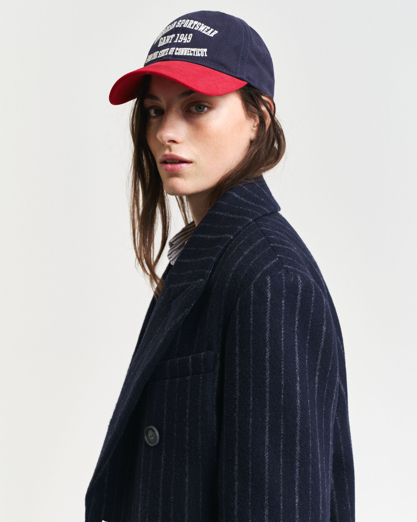 Boné em sarja de algodão escovada