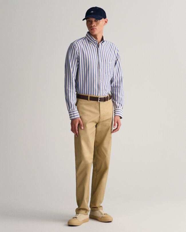 Camisa Oxford Archive às riscas corte normal