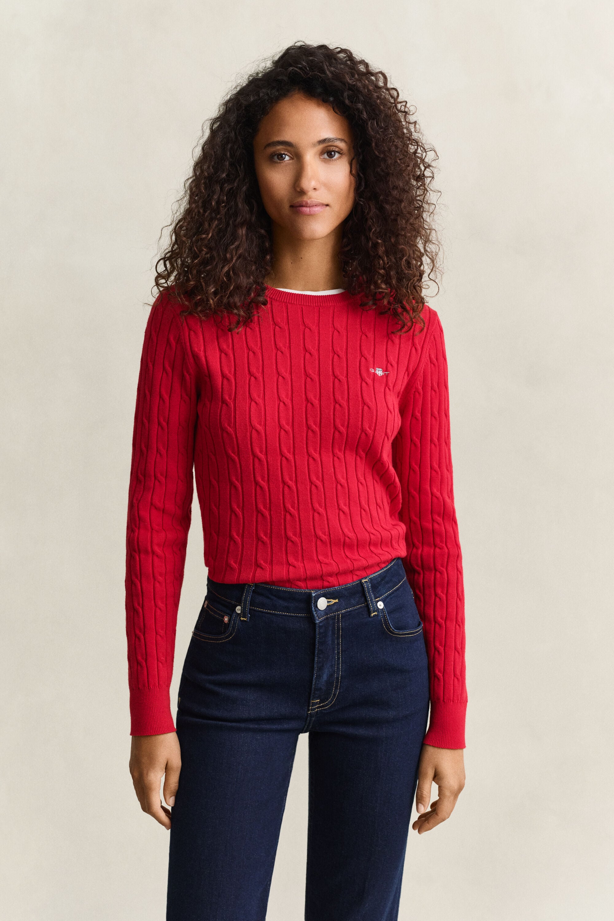 Camisola de malha entrançada Classic