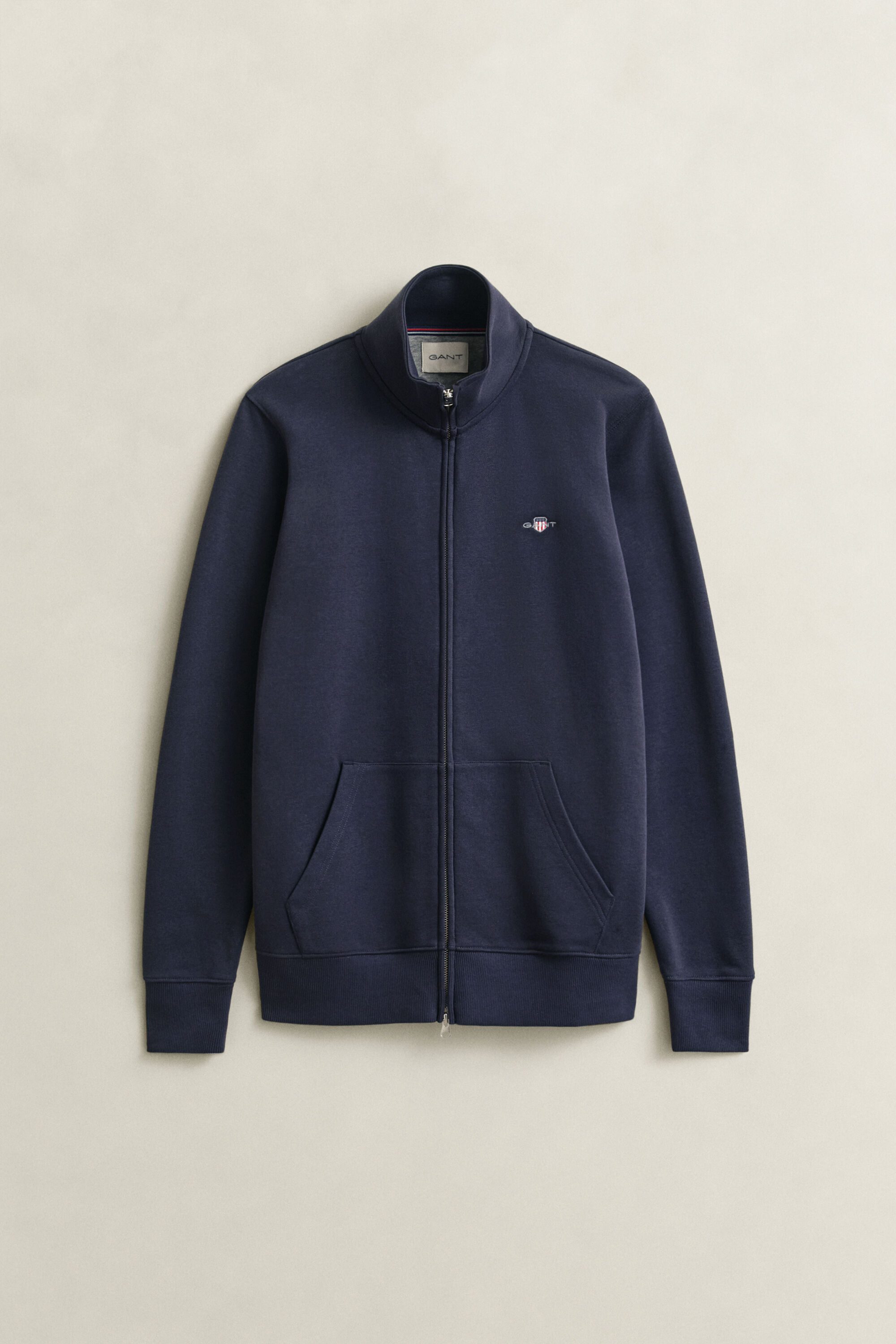 Sweatshirt com capuz e fecho de correr Shield