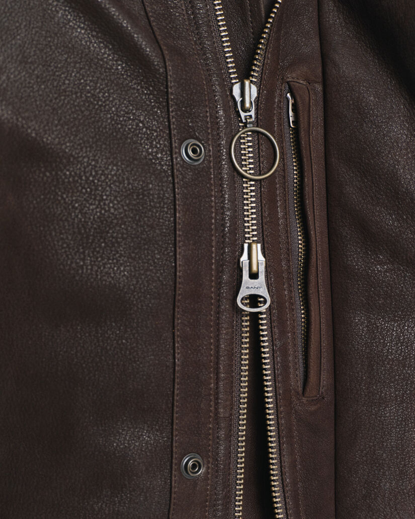 Casaco Decker em nubuck