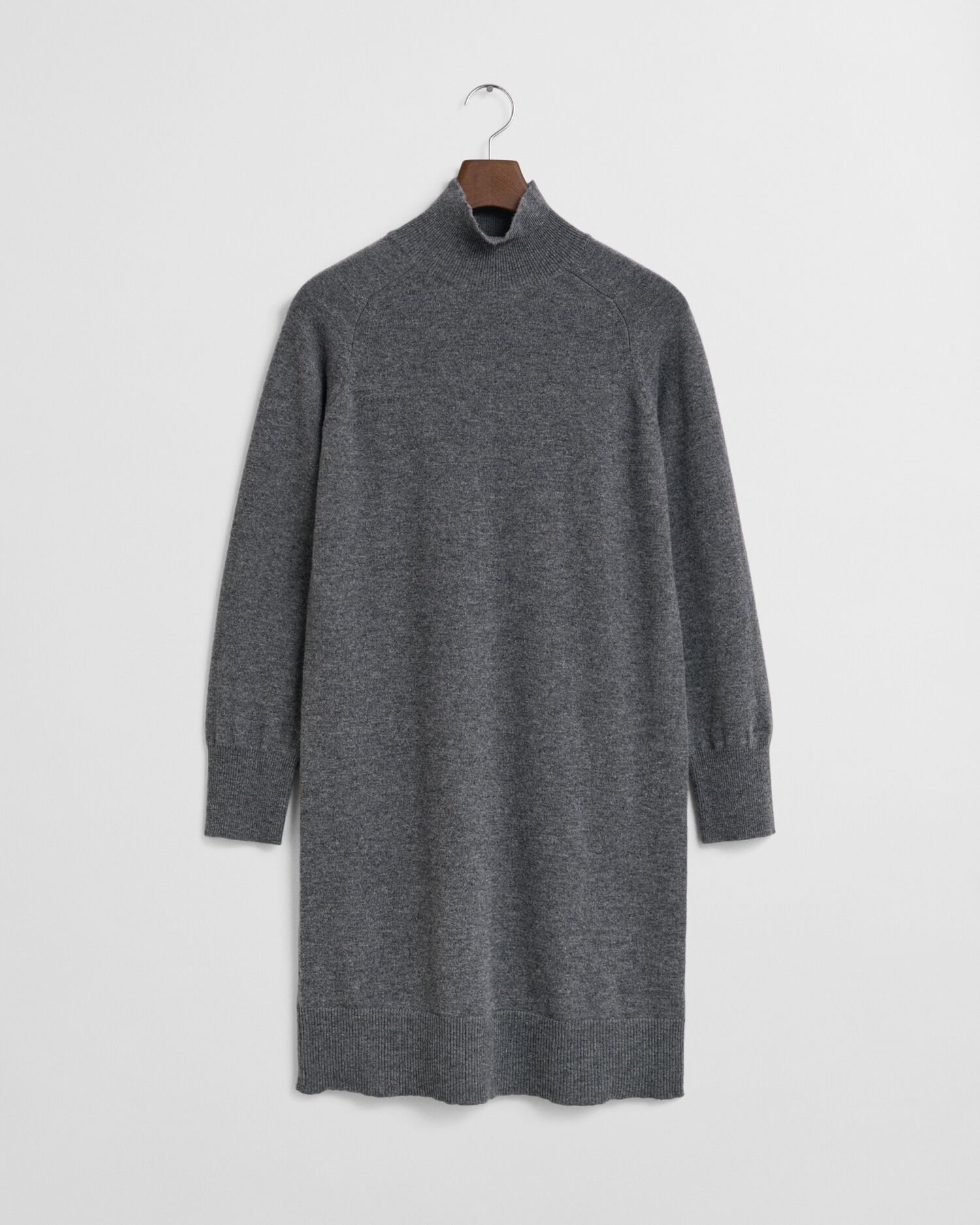 Vestido em malha de lã extrafina