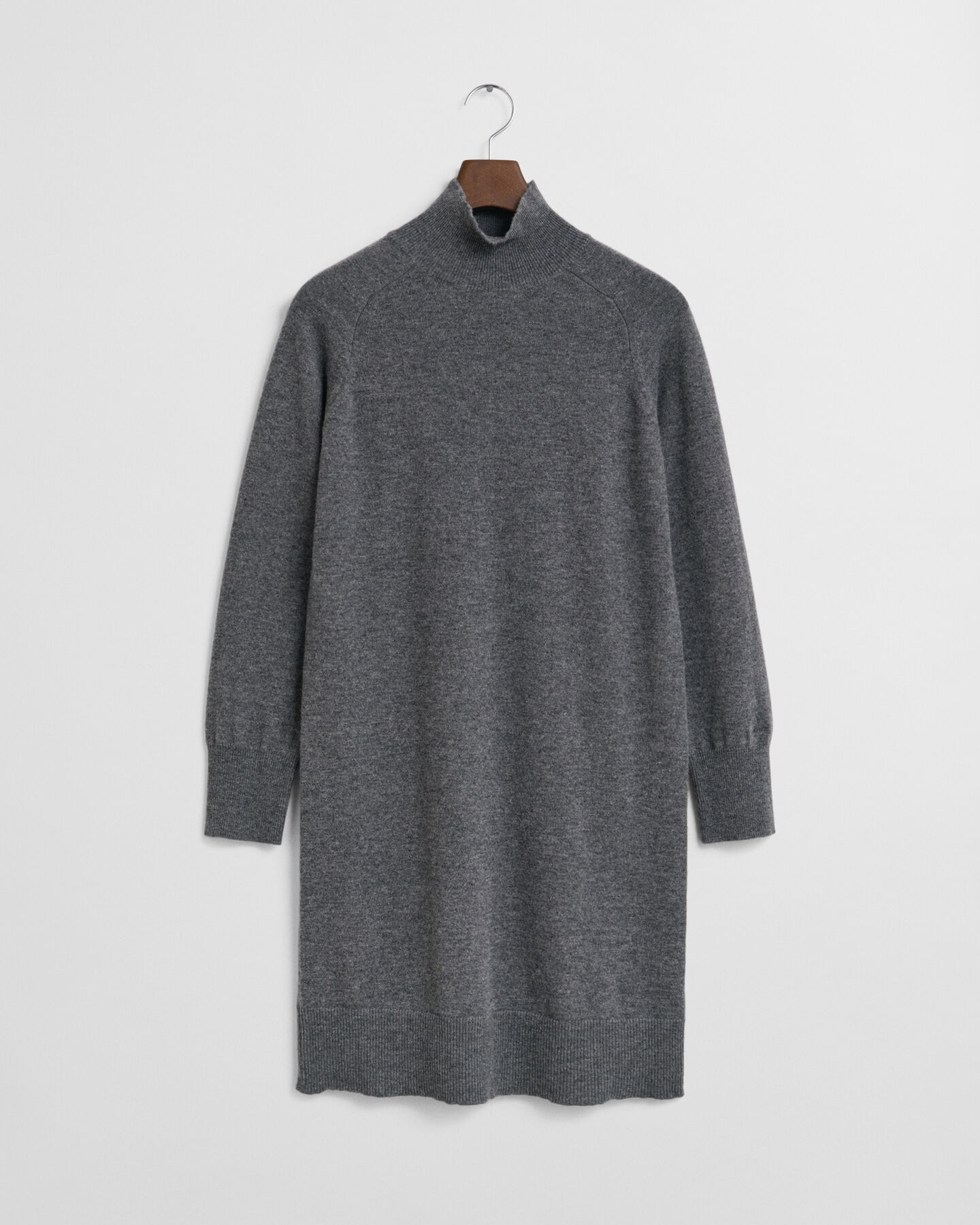 Vestido em malha de lã extrafina