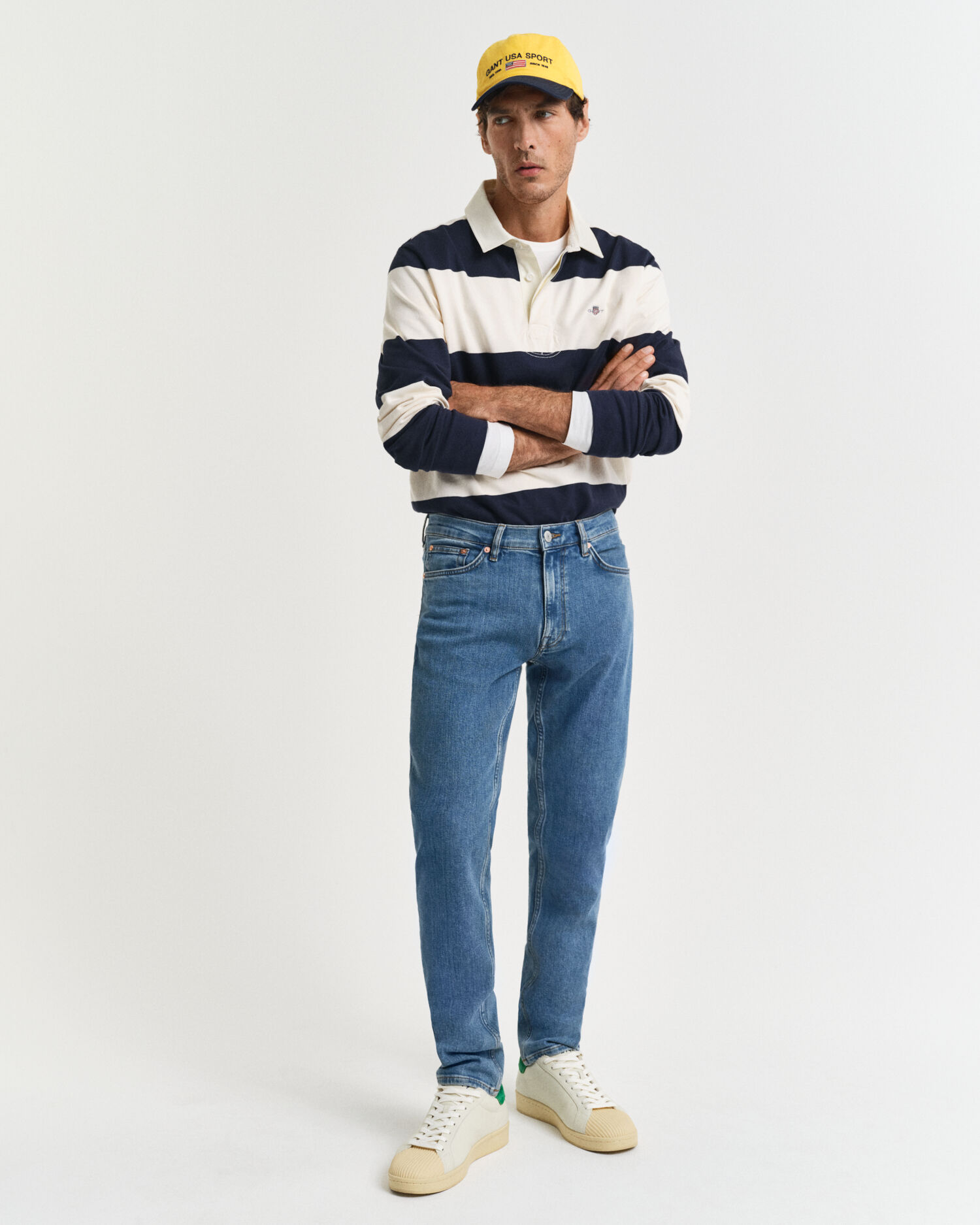 Calças de ganga Clean Wash slim fit