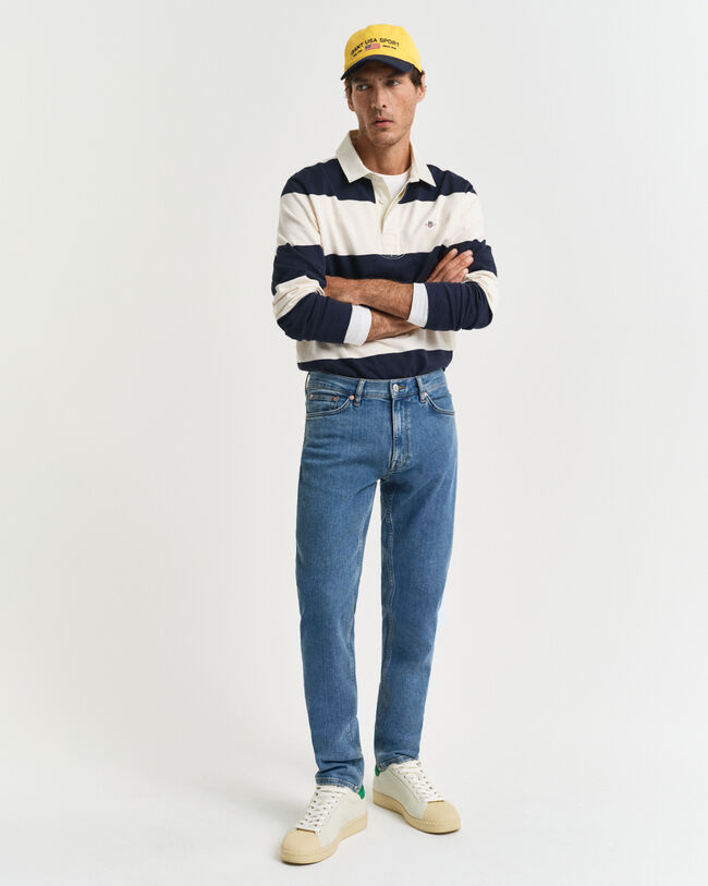 Calças de ganga Clean Wash slim fit