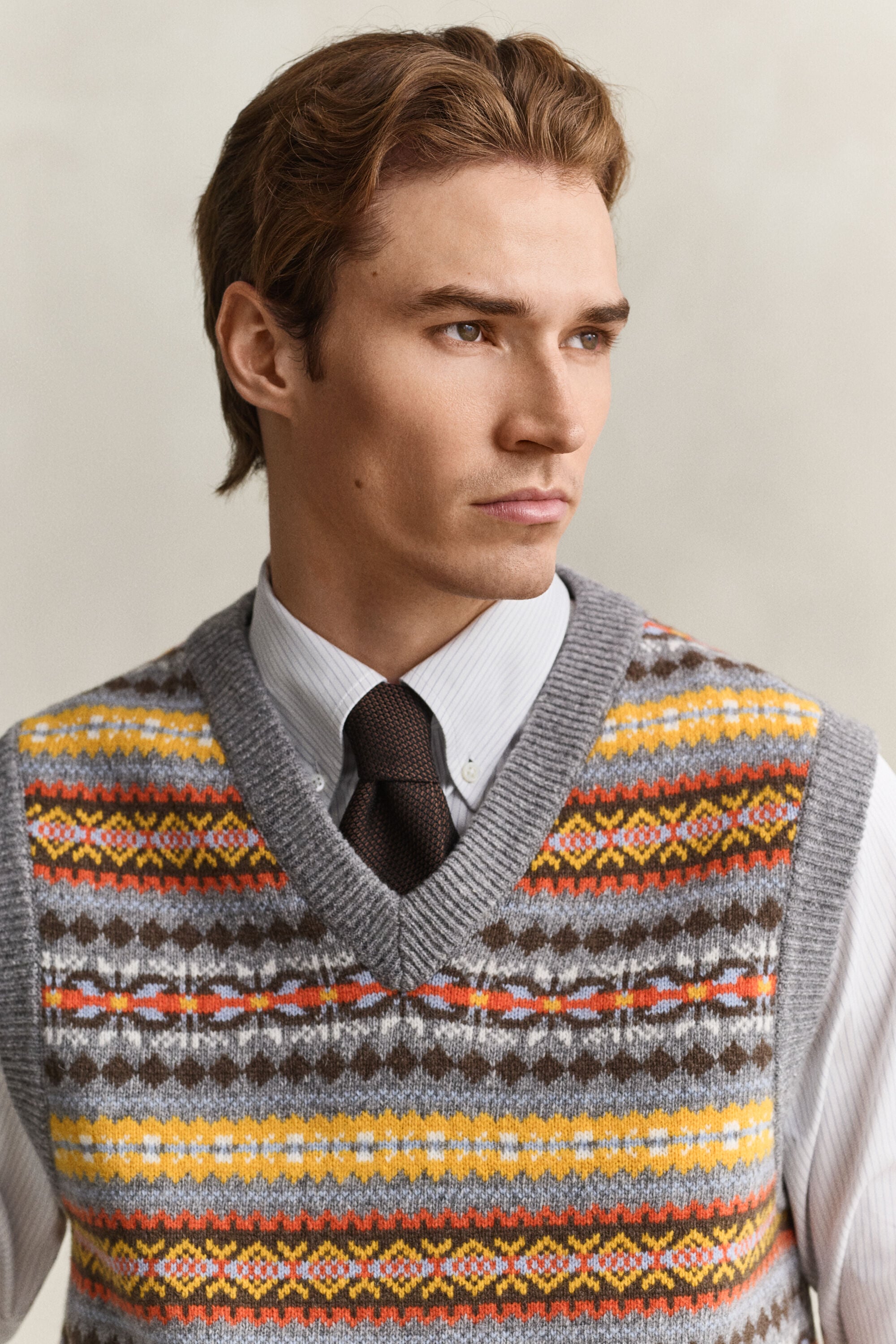 Colete Fair Isle