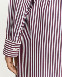 Vestido-camisa em popelina com cinto Classic