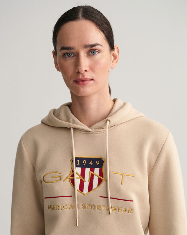 Sweatshirt com capuz Archive Shield