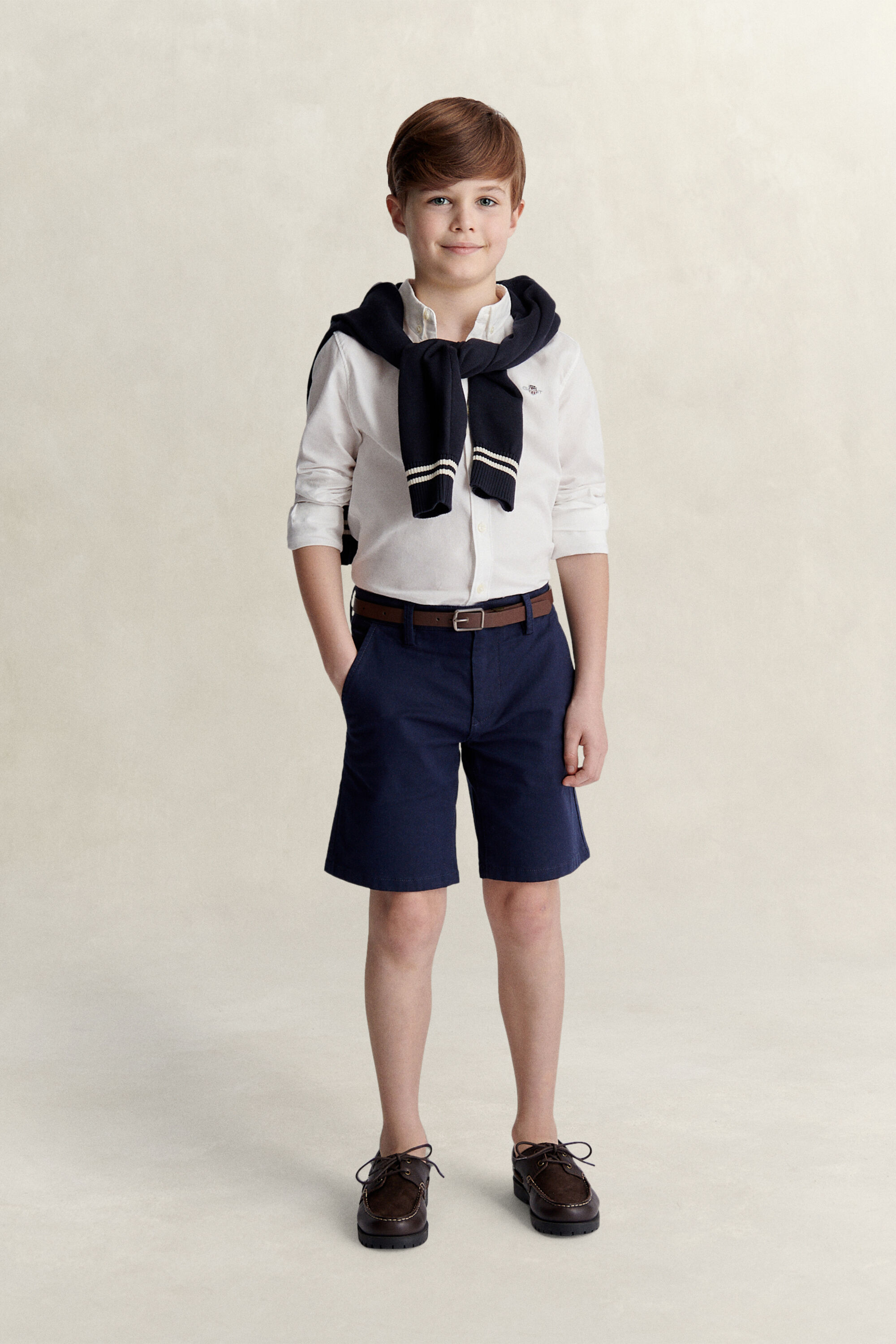 Camisa Oxford Shield Teen Boys