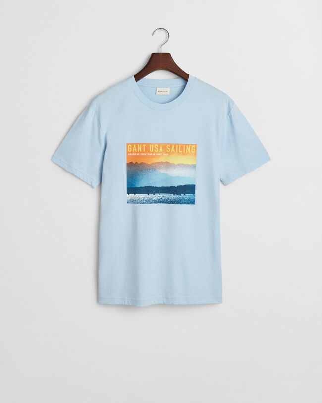 T-shirt GANT USA Sailing Print Graphic