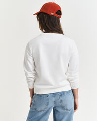 Sweatshirt com decote redondo Tonal Shield